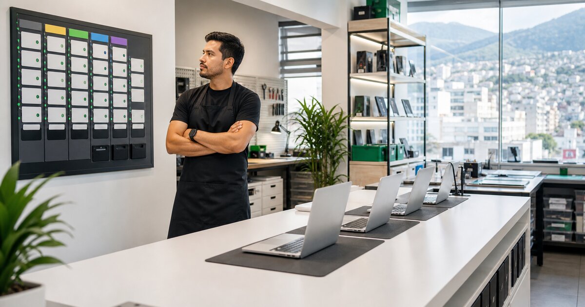 Cómo un taller Apple en Quito gestiona miles de reparaciones: el caso de Especialista Mac